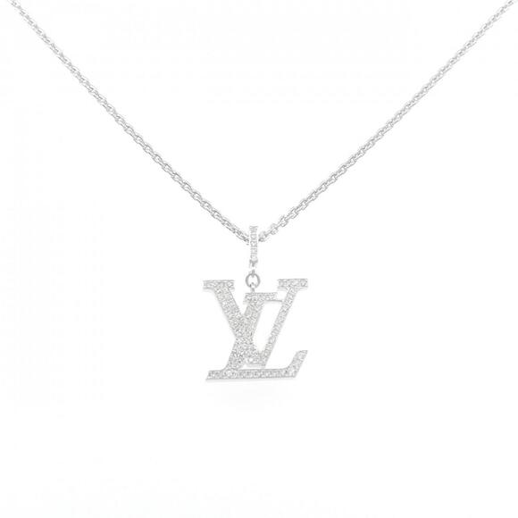 LOUIS VUITTON Jewelry - Louis Vuitton Pendant LV GM Necklace